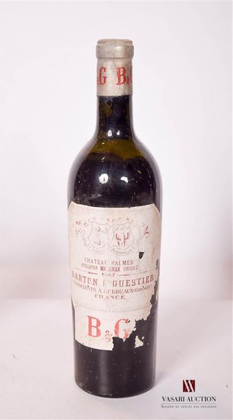 null 1 bottle PALMERMERMargaux GCC bottle neg.1947Et
. worn and withered, and torn....