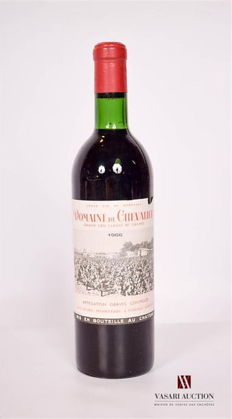 null 1 bouteille	DOMAINE DE CHEVALIER	Graves GCC	1966
	Et. un peu fanée (1 déchirure)....