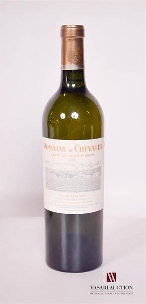 null 1 bouteille	DOMAINE DE CHEVALIER	Graves GCC blanc	2002
	Et. bonne hormis 1 petite...