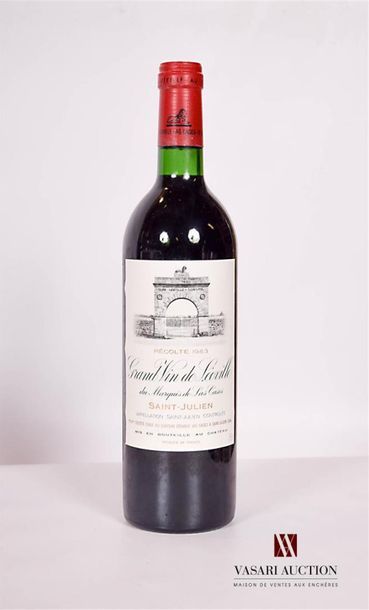 null 1 bottleChâteau LÉOVILLE LAS CASESSt Julien GCC1983Et
. excellent. N: low n...