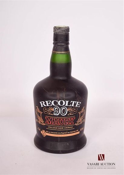 null 1 bottleVDN MAURY "Harvest 90" bottle put Coop.199016
,5°. Bottled in December...