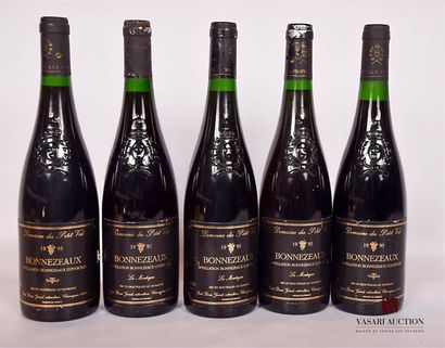 null 5 bottlesBONNEZEAUX put Domaine du Petit Val1995And
 good. N: 1 to 2 cm.
