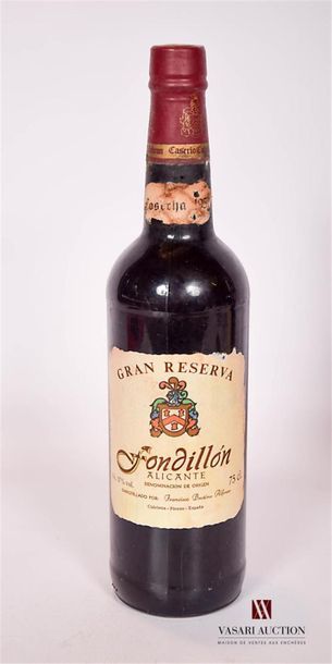 null 1 bottle Fondillon Gran Reserva Fondillon Fondillon put Francisco Brotons Alfonso1957Sweet
...