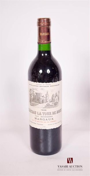 null 1 bouteille Château LA TOUR DE MONS	Margaux CB	1989
	Et impeccable. N : bas...