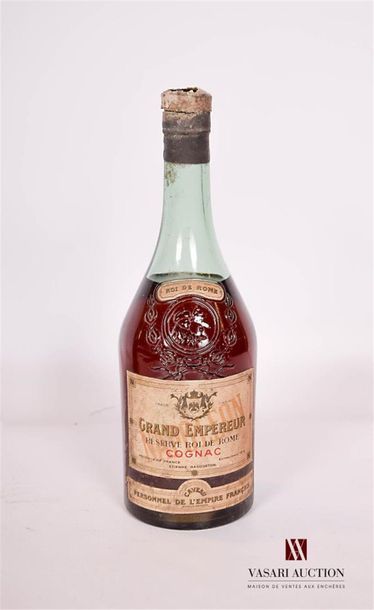 null 1 bottle Cognac Napoléon GRAND EMPEREUR Réserve Roi de RomeCaveau
 personnel...