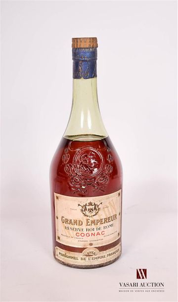 null 1 bottle Cognac Napoléon GRAND EMPEREUR Réserve Roi de RomeCaveau
 personnel...