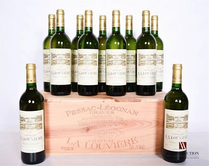 null 11 bouteilles	CHÂTEAU LA LOUVIÈRE	Graves blanc	1999
	Présentation, niveau et...