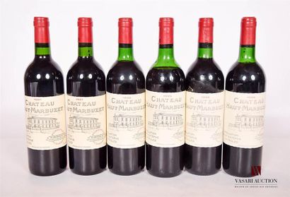 null 6 bouteilles Château HAUT MARBUZET	St Estèphe	
	2 blles de 1997, 2 blles de...
