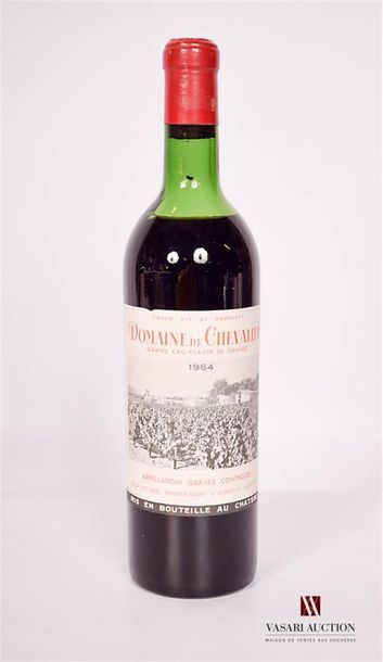 null 1 bouteille	DOMAINE DE CHEVALIER	Graves GCC	1964
	Et. un peu fanée et tachée...