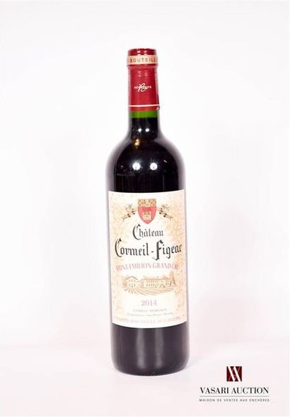 null 1 bouteille	Château CORMEIL FIGEAC	St Emilion GC	2014
	Présentation et niveau...