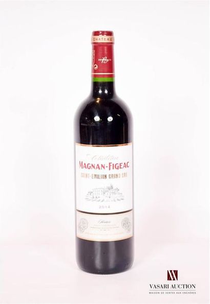 null 1 bouteille	Château MAGNAN FIGEAC	St Emilion GC	2014
	Présentation et niveau...