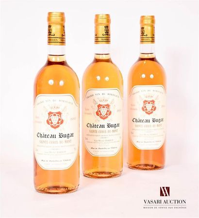 3 bouteilles	Château BUGAT	Ste Croix Du Mont	1995...