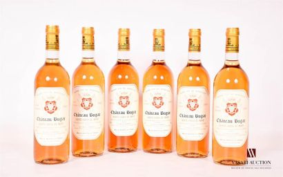 6 bouteilles	Château BUGAT	Ste Croix Du Mont	1995
	Et....