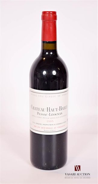 1 bouteille	Château HAUT BAILLY	Graves GCC	1995...