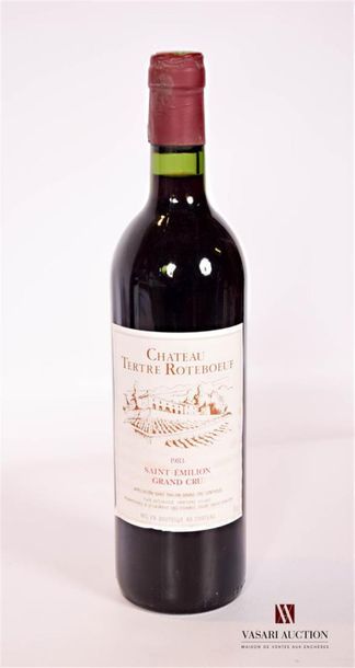 1 bouteille	Château TERTRE ROTEBOEUF	St Emilion...