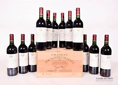 12 bouteilles	Château SOCIANDO MALLET	Haut...
