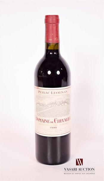 1 bouteille	DOMAINE DE CHEVALIER	Graves GCC	1990
	Et....