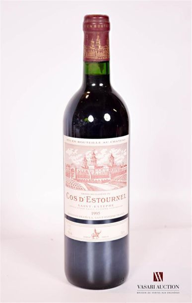 null 1 bouteille	Château COS D'ESTOURNEL	St Estèphe GCC	1995
	Et. impeccable. N :...