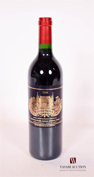 null 1 bouteille	Château PALMER	Margaux GCC	1994
	Et. excellente. N : mi/bas gou...