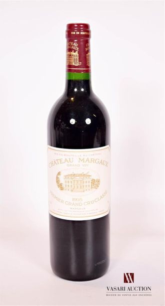 null 1 bouteille	Château MARGAUX	Margaux 1er GCC	1995
	Présentation et niveau, i...