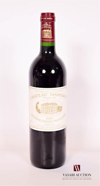 null 1 bouteille	Château MARGAUX	Margaux 1er GCC	1995
	Et. excellente hormis 1 minuscule...