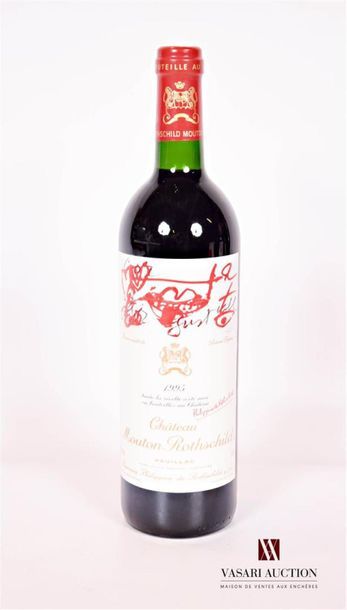 null 1 bouteille	Château MOUTON ROTHSCHILD	Pauillac 1er GCC	1995
	Et. de Antoni Tapies,...
