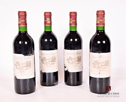 null 4 bouteilles	Château LAROQUE	Margaux	1988
	Et. fanées, tachées et plus ou moins...