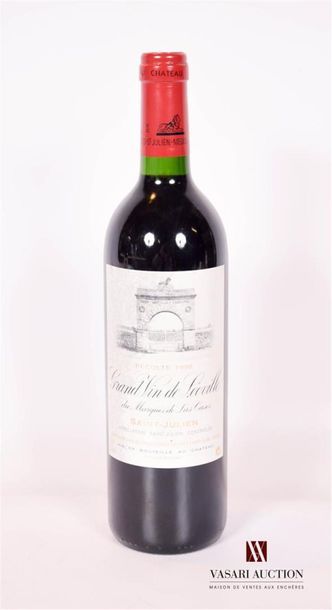 null 1 bouteille	Château LÉOVILLE LAS CASES	St Julien GCC	1998
	Et. un peu plus usée...
