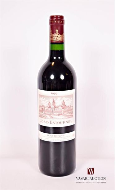 null 1 bouteille	Château COS D'ESTOURNEL	St Estèphe GCC	1999
	Et. excellente. N :...