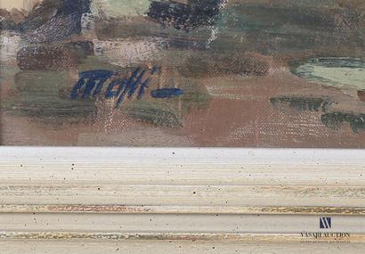 null MAFLI Walter (1915-2017)
Oil on canvas
Signed bottom left
50 x 61 cm