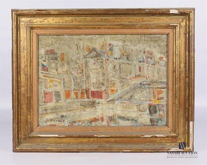 null GODARD Gabriel (born in 1933)
Canal Saint Martin 
Oil on canvas
Signed and dated...