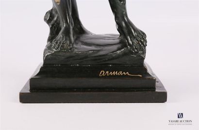 null ARMAN (1928-2005) after
Le secret de la Beauté I - 1994
Bronze with brown patina
Signed,...
