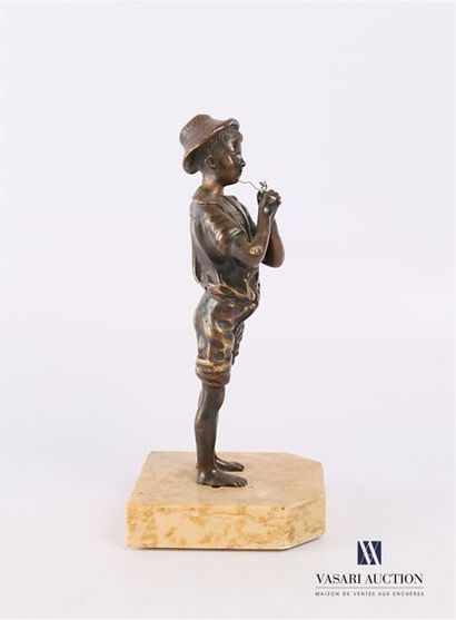 null French school at the end of the 19th century
Young boy with
bronze wire and...