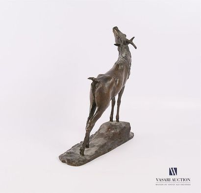null BITTER Ary (1883-1973)
Brame du cerf
Cire perdue - bronze à patine brune
Signée...