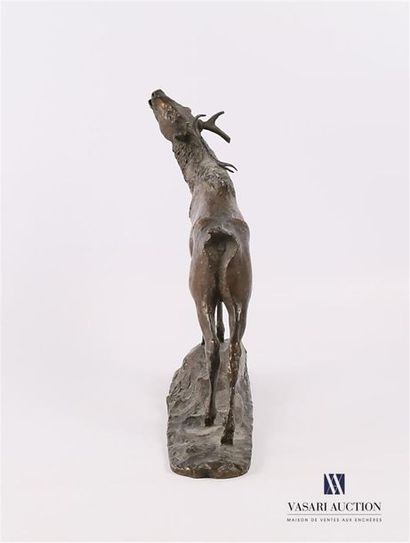 null BITTER Ary (1883-1973)
Brame du cerf
Cire perdue - bronze à patine brune
Signée...