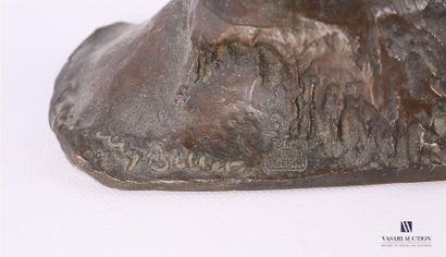 null BITTER Ary (1883-1973) Deer

slab Lost wax - bronze with brown patina
Signed...