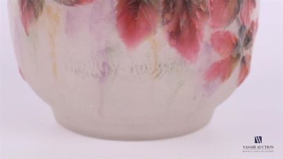 null ARGY-ROUSSEAU Gabriel (1885-1953)
Vase " Araignée et ronce " de forme ovoïde...