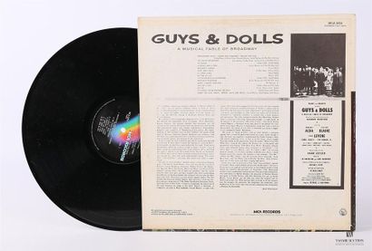 null GUY AND DOLLS- A musical fable of Broadway
1 Disque 33T sous pochette et chemise...