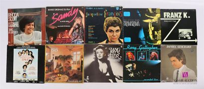 null Lot de dix vinyles :
- Rhoda Scott A l'orgue Hammond - 1 disque 33T - disque...