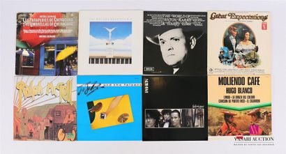 null Lot de huit vinyles :
- Michel legrand Les parapluies de Cherbourg - 2 disques...