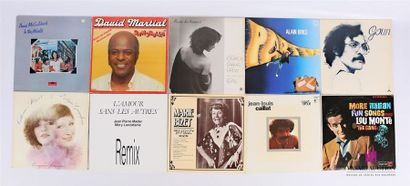 null Lot de dix vinyles : 
- Anna Mcgoldrick In this world - 1 disque 33T - disque...