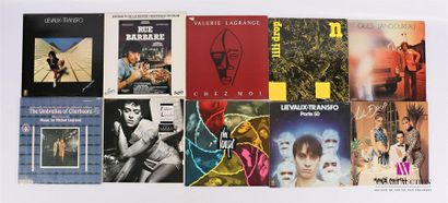 null Lot de dix vinyles :
- Lievaux-Transfo - 1 disque 33T - disque en bon état général
-...