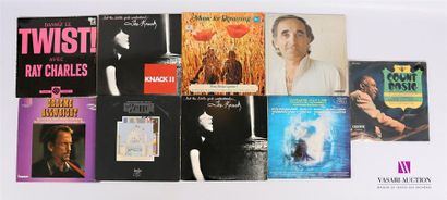 null Lot de dix vinyles :
- Dansez me twist avec Ray Charles - 1 disque 33T - disque...
