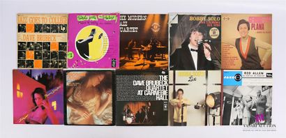 null Lot de dix vinyles :
- Jazz goes to college The Dave Brubeck - 1 disque 33T...