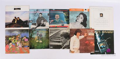 null Lot de dix vinyles :
- Soeur Sourire Soeur Adèle - 1 disque 33T - disque en...
