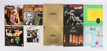 null Lot de dix vinyles :
- Urbie Green His trombone and rhythm - 1 disque 33T -...