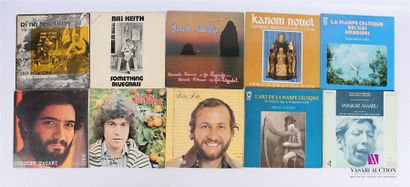 null Lot de dix vinyles :
- The king of the pipers and other - 1 disque 33T - disque...