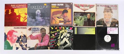 null Lot de dix vinyles :
- Ray Conniff grand thèmes classiques - 1 disque 33T -...