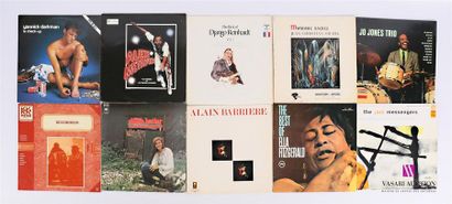 null Lot de dix vinyles :
- Yannick Darkman Le check-up - 1 disque 33T sous pochette...