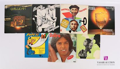 null Lot de sept vinyles :
- Franck Pourcel Classique in digital - 1 disque 33T sous...